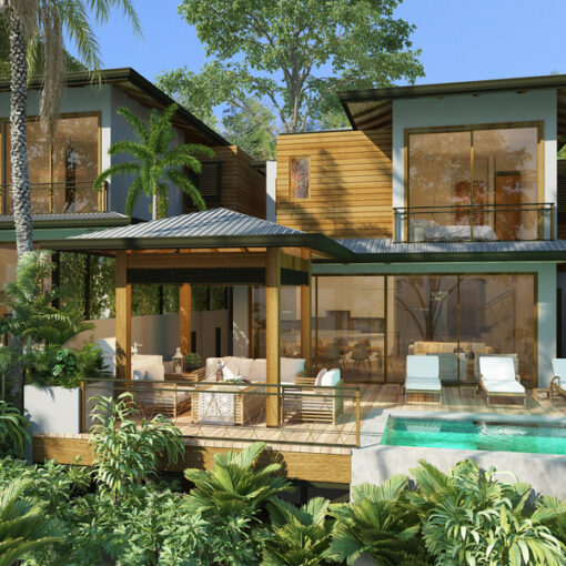sustainable eco-community guanacaste real estate costa rica showing a home example