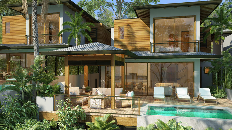 sustainable eco-community guanacaste real estate costa rica showing a home example