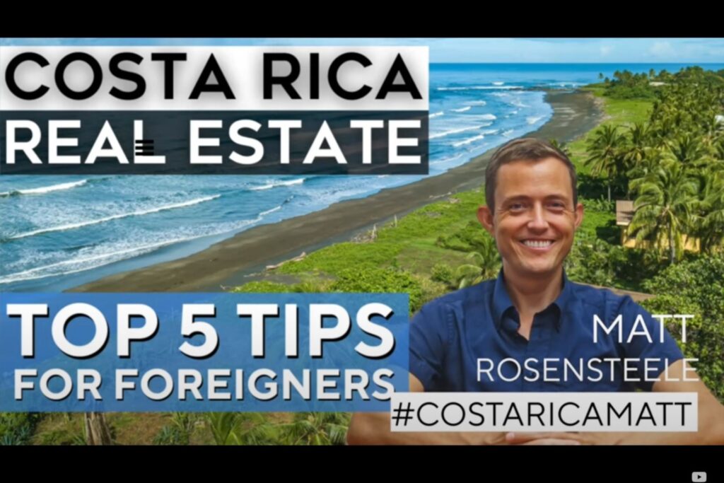 home buyers guide showing costa rica matt and his top tips