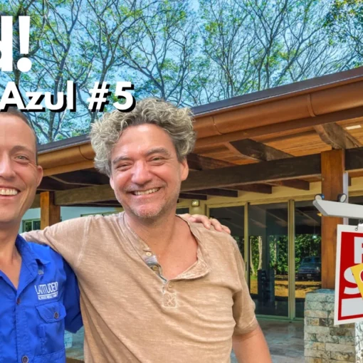 shawn and matt giving a testimonial for a successfull costa rica real estate transaction arm in arm