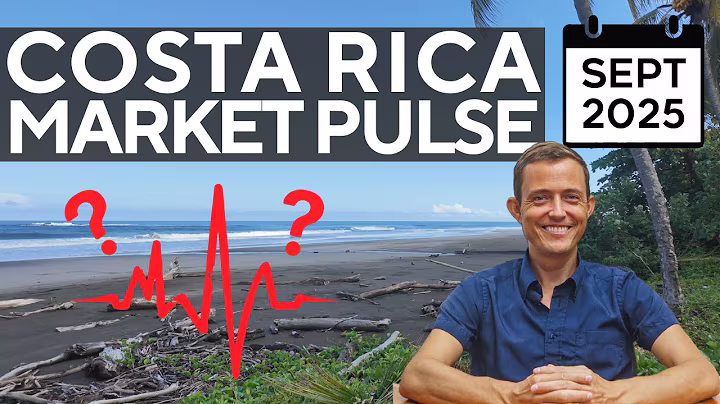 costa rica real estate videos presenting sept 2025 showing Costa Rica Matt and market data