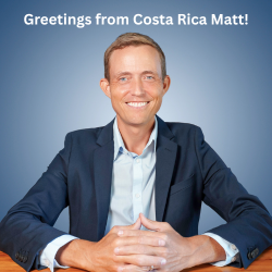 Greetings from Costa Rica Matt