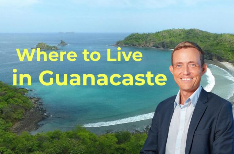 where to live in Guanacaste showing Matt and beachfront property