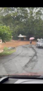 rain covered bridge by property in guanacaste costa rica