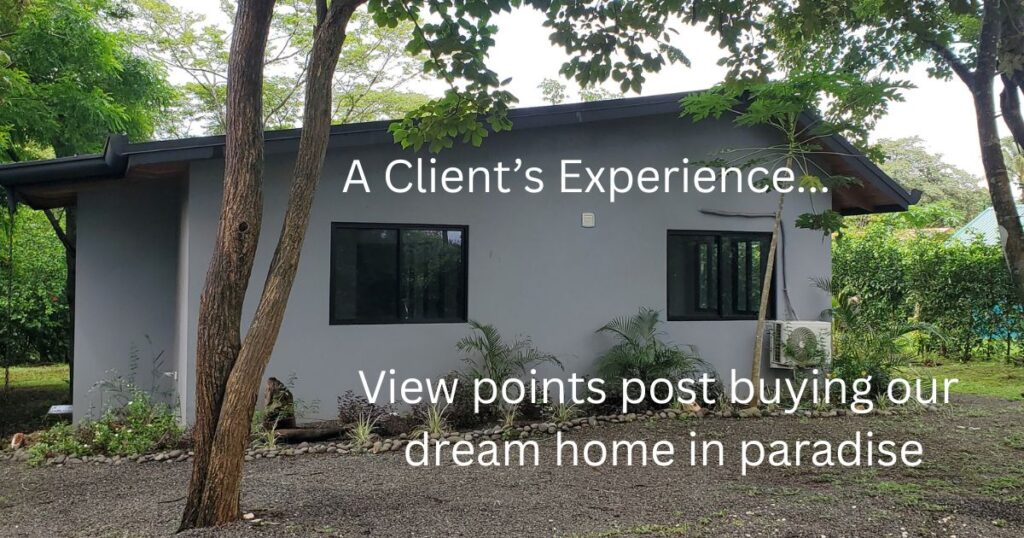 what I wish I knew before buying property in Guanacaste displaying our casa
