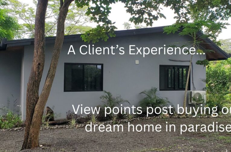 what I wish I knew before buying property in Guanacaste displaying our casa
